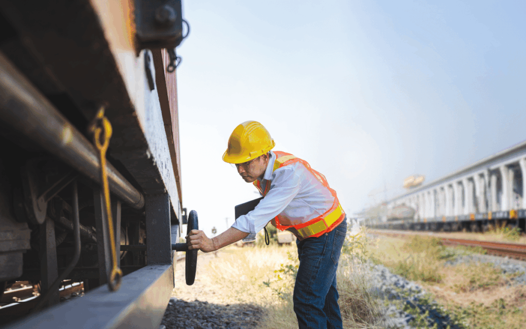 maquinaria utilizada en mantenimiento ferroviario