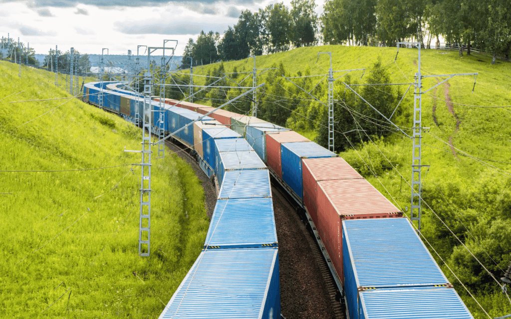 transporte ferroviario de mercancías en España
