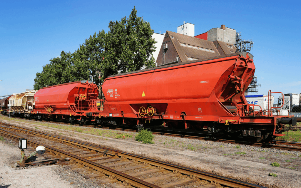 logística de transporte ferroviario de mercancías